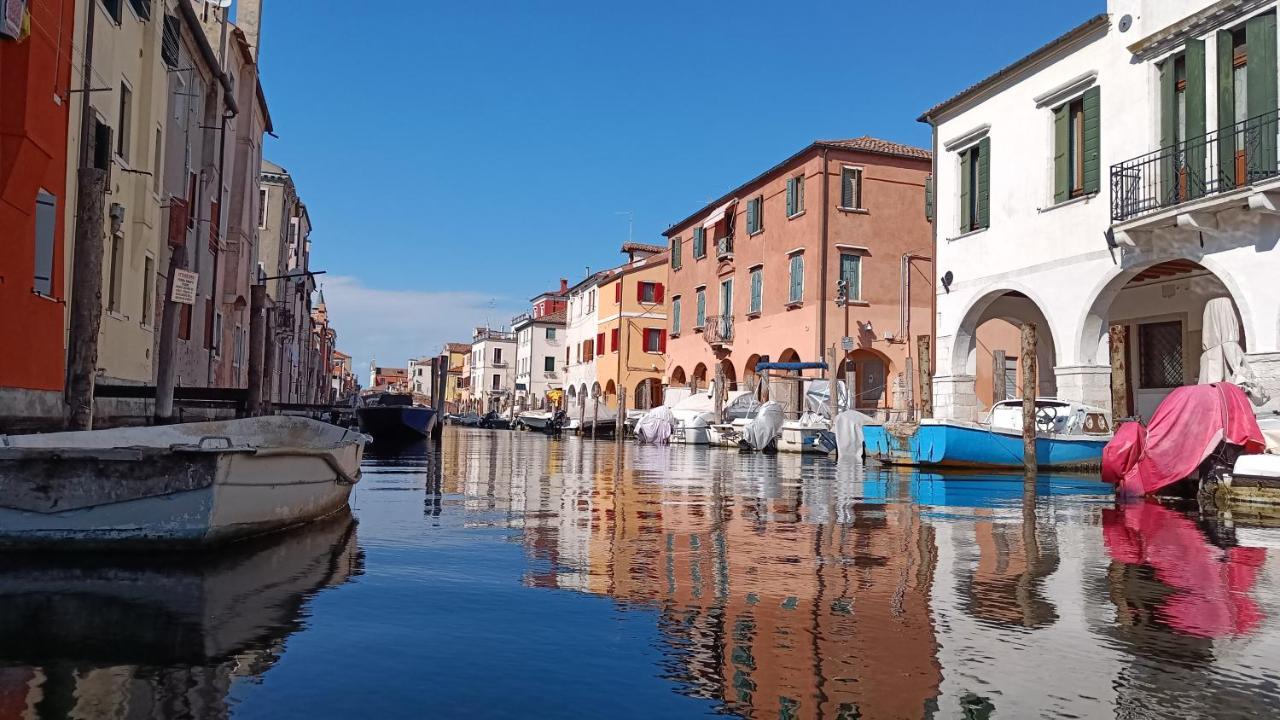 Casa Cuccagna Chioggia - Vista Canal Vena Exterior foto