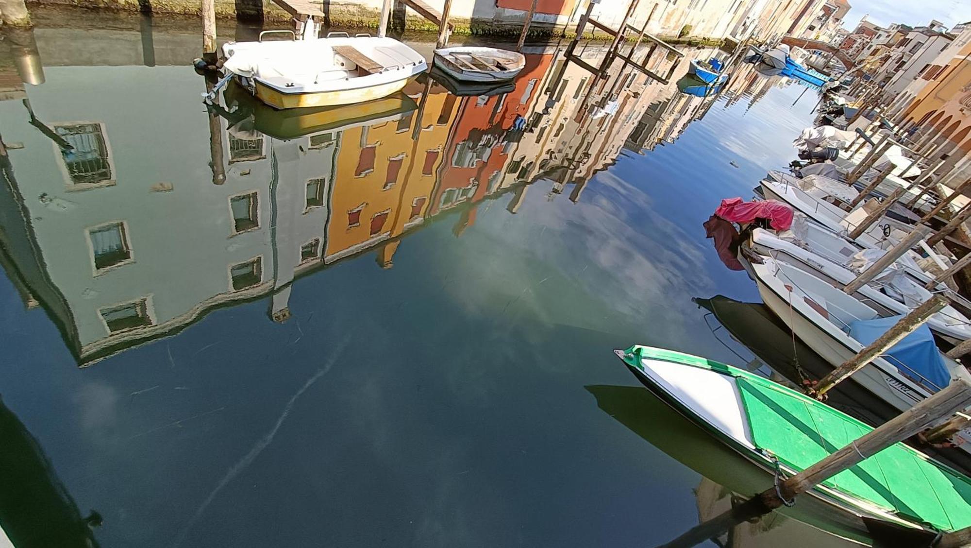 Casa Cuccagna Chioggia - Vista Canal Vena Exterior foto